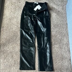 NWT Abercrombie Leather Pants